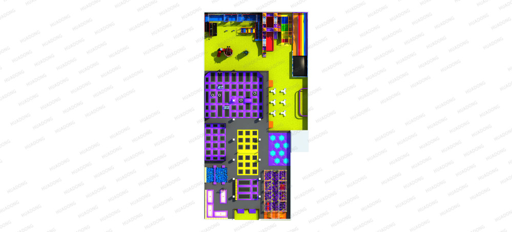 Parco giochi al coperto Trampolino HD-SBC021-19333