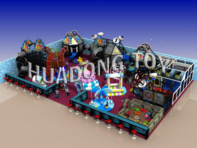 Parco giochi al coperto Spazio esterno HD15B-022A