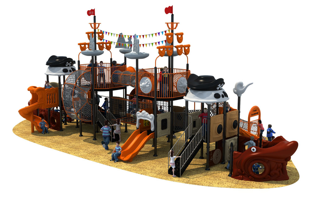 Parco giochi all'aperto serie Pirate Ship HD-HDD017-21150