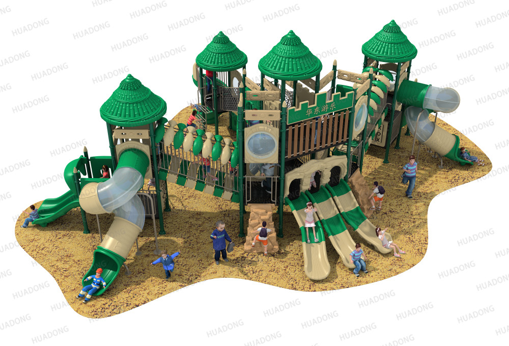 Parco giochi all'aperto serie Woods HD-HSL007-19044