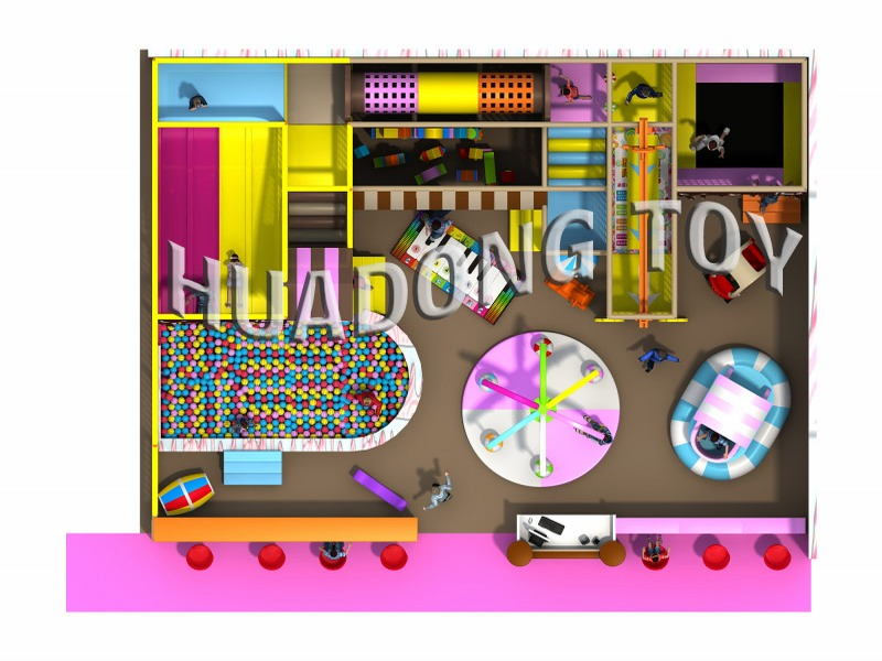 Parco giochi al coperto Candy House HD15B-062A