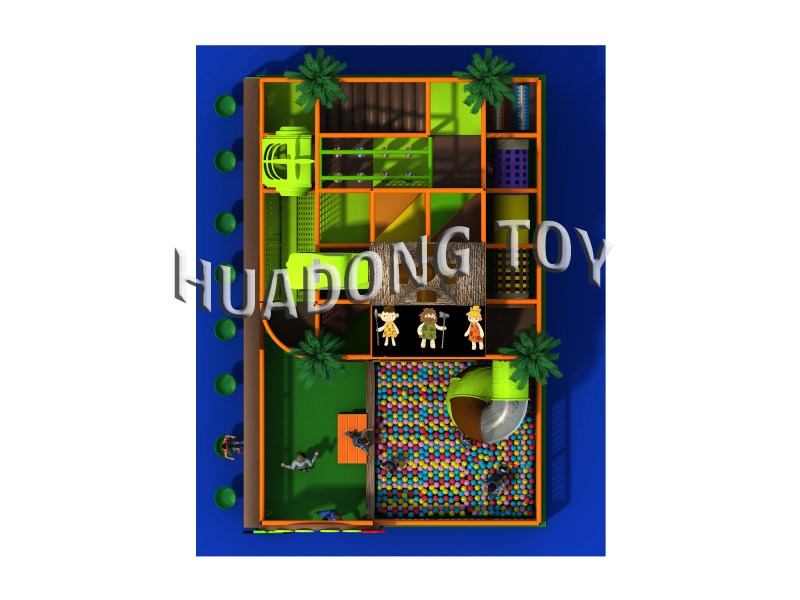 Parco giochi al coperto Ancient Tribe HD15B-012A