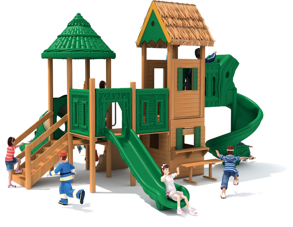 Parco giochi in legno Bamboo Garden Landscape Park Serie HD-MZY007-21390