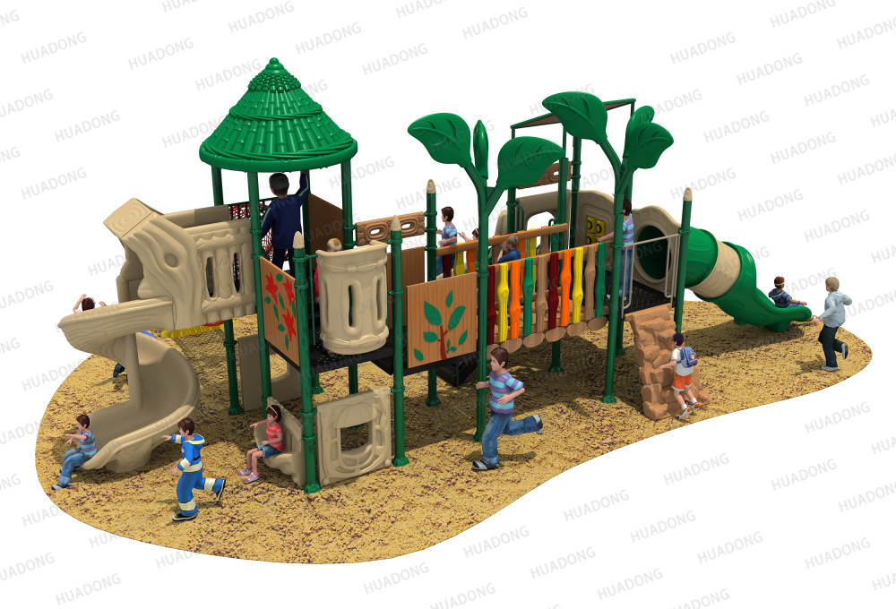 Parco giochi all'aperto serie Woods HD-HSL009-19042