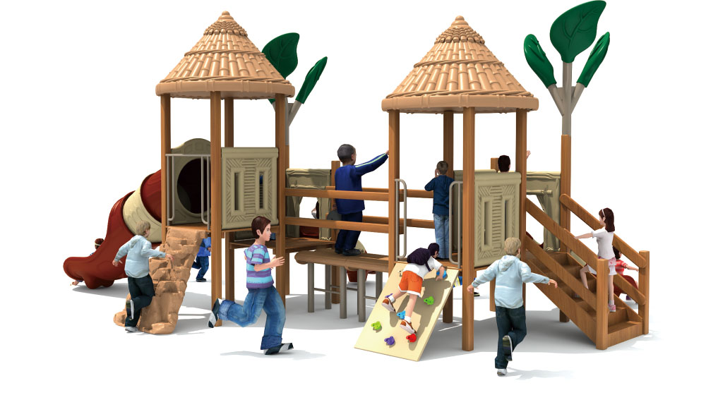 Parco giochi in legno Bamboo Garden Landscape Park Serie HD-MZY010-21390