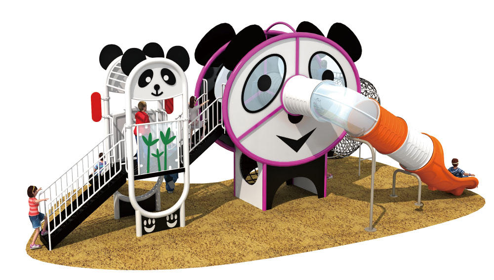 Parco giochi in legno Parco divertimenti Panda HD-QXM016-21338